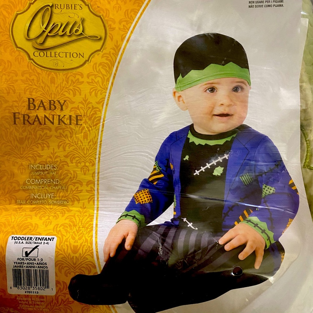 Baby Frankenstein costume